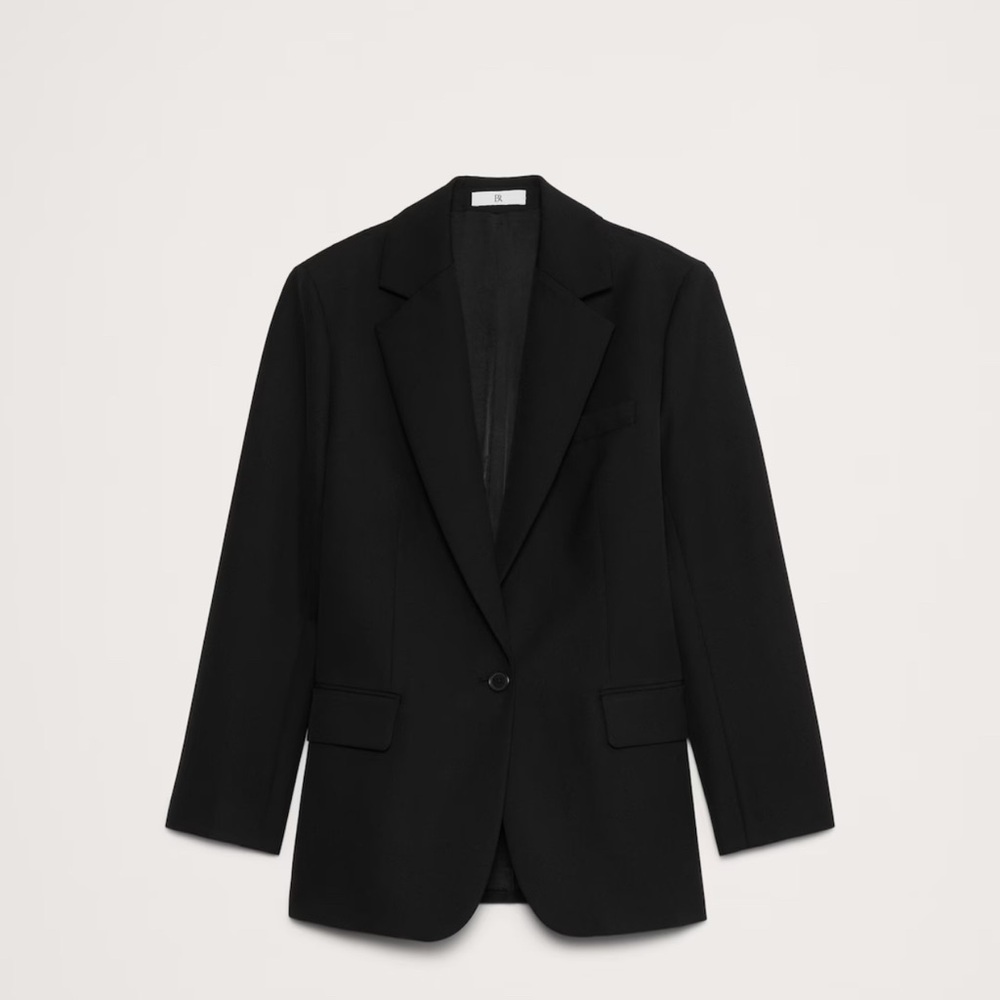 Banana Republic Charcoal Blazer